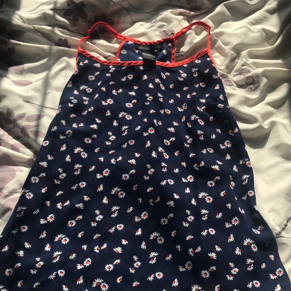 Floral tank top
